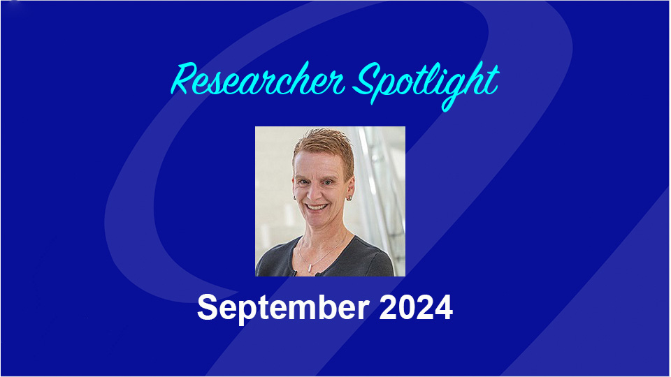  Researcher Spotlight, September 2024, photo of Dr. Laura Gibson