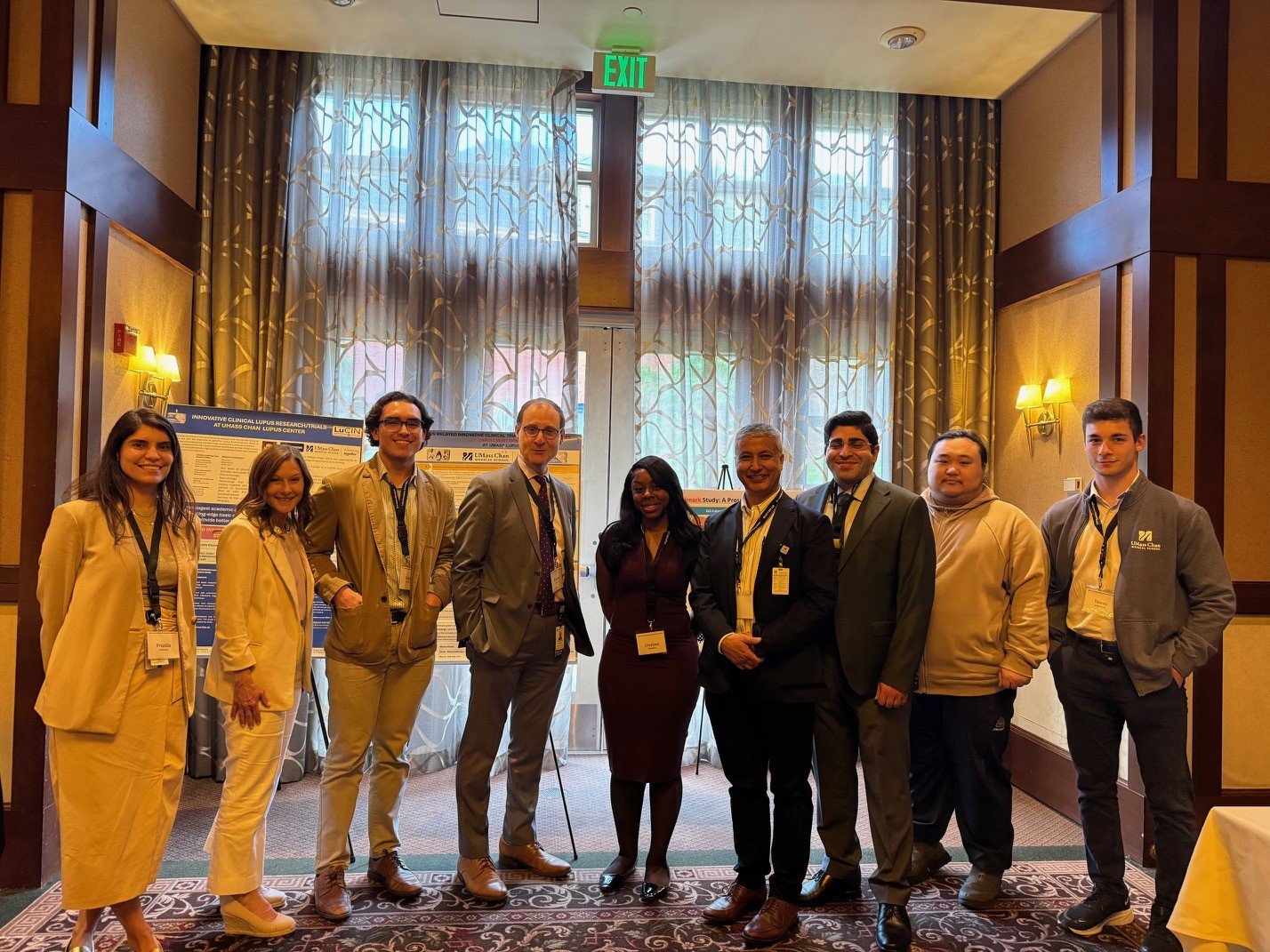 UMass Chan faculty and students at the annual Lupus Day Symposium