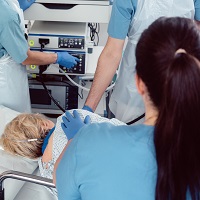 Physicians performing an endoscopic procedure