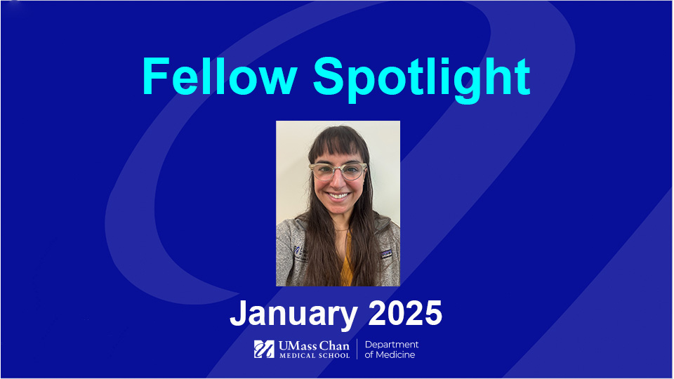  Fellow Spotlight, January 2025, image of Hannah Hamad, MD