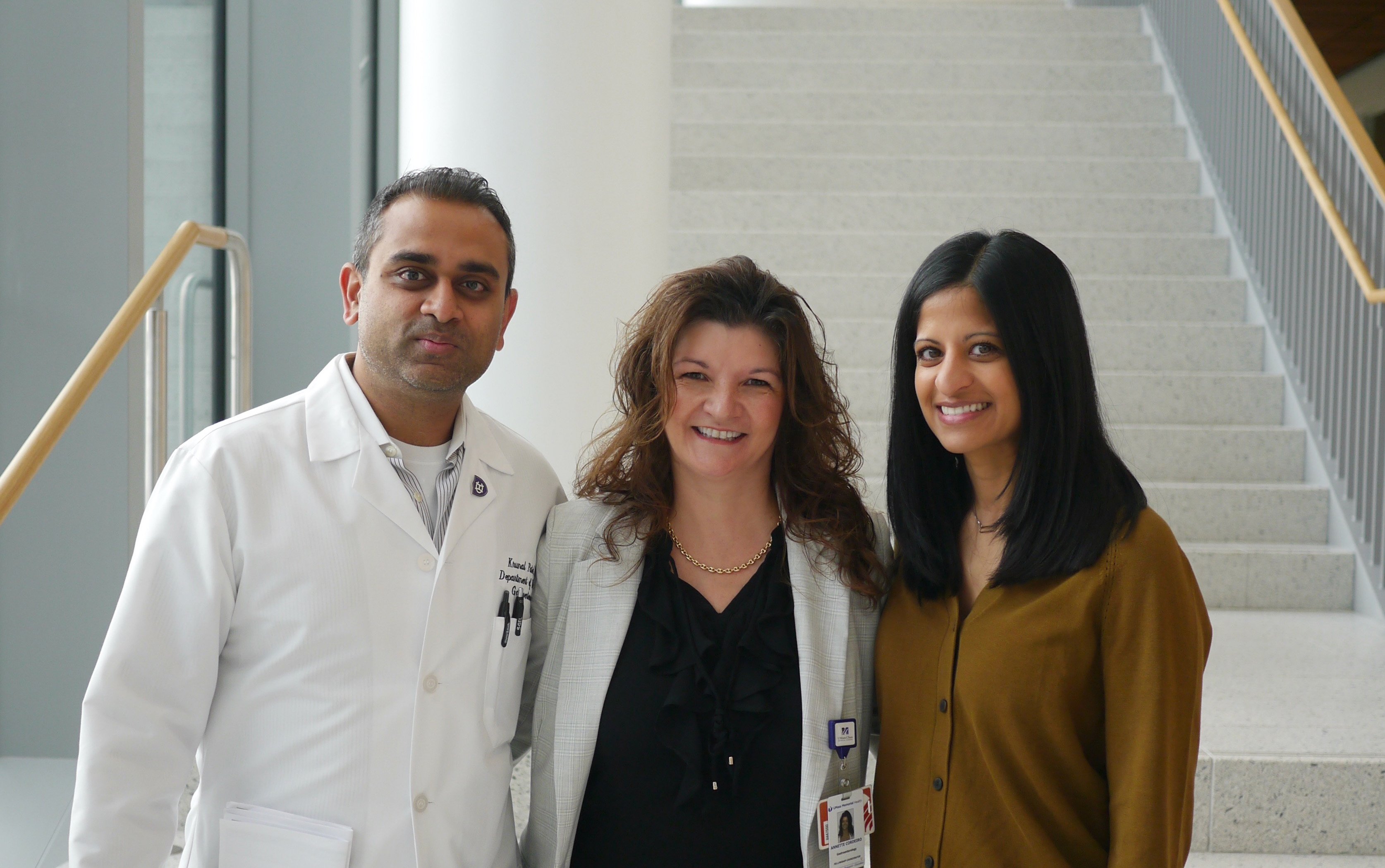 Krunal Patel, Annette Cordiero, and Anita Krisharao