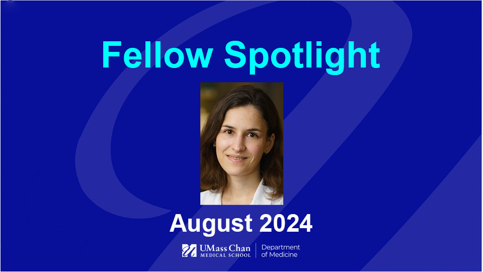  Fellow Spotlight, August 2024, Vera Kazakova, MD