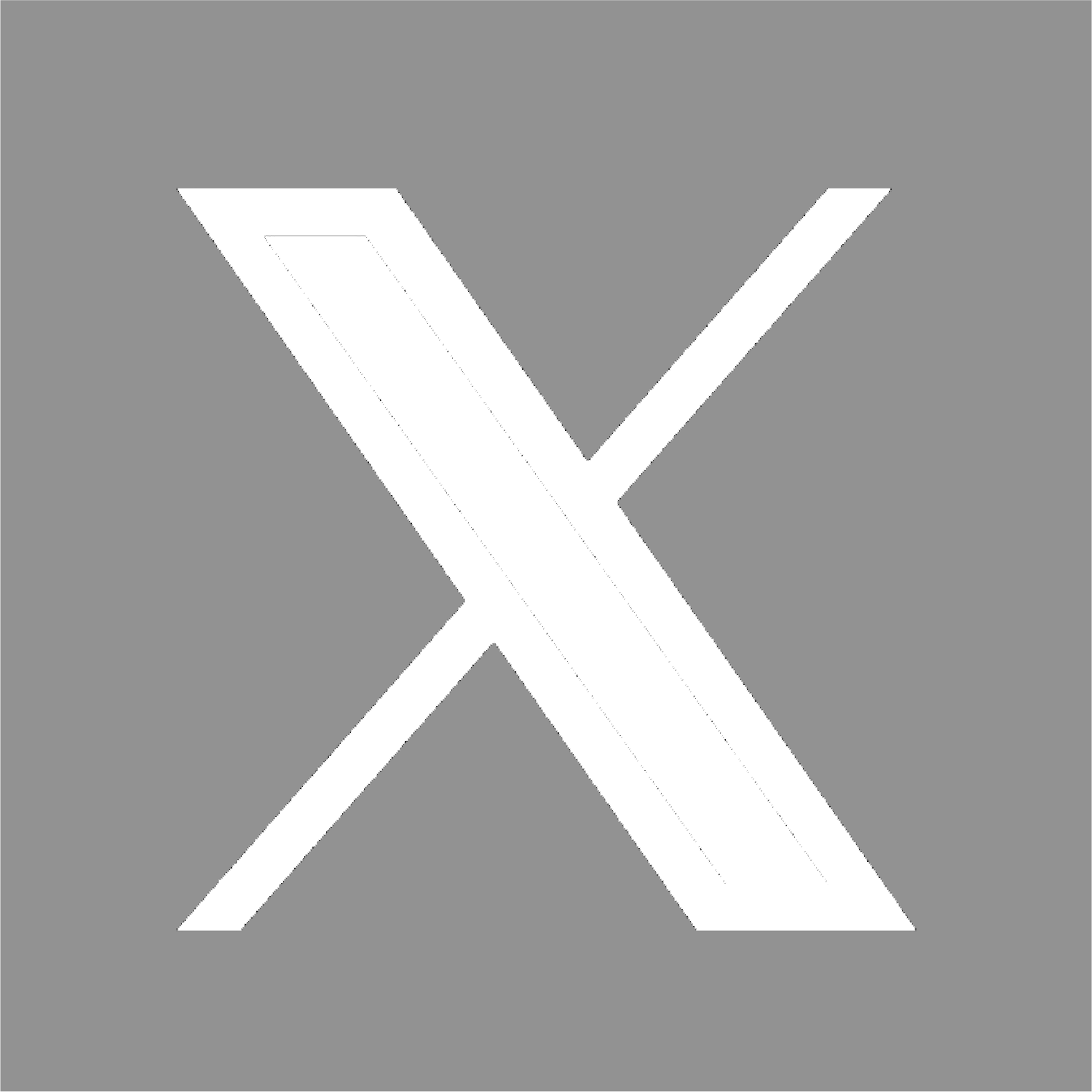 X logo