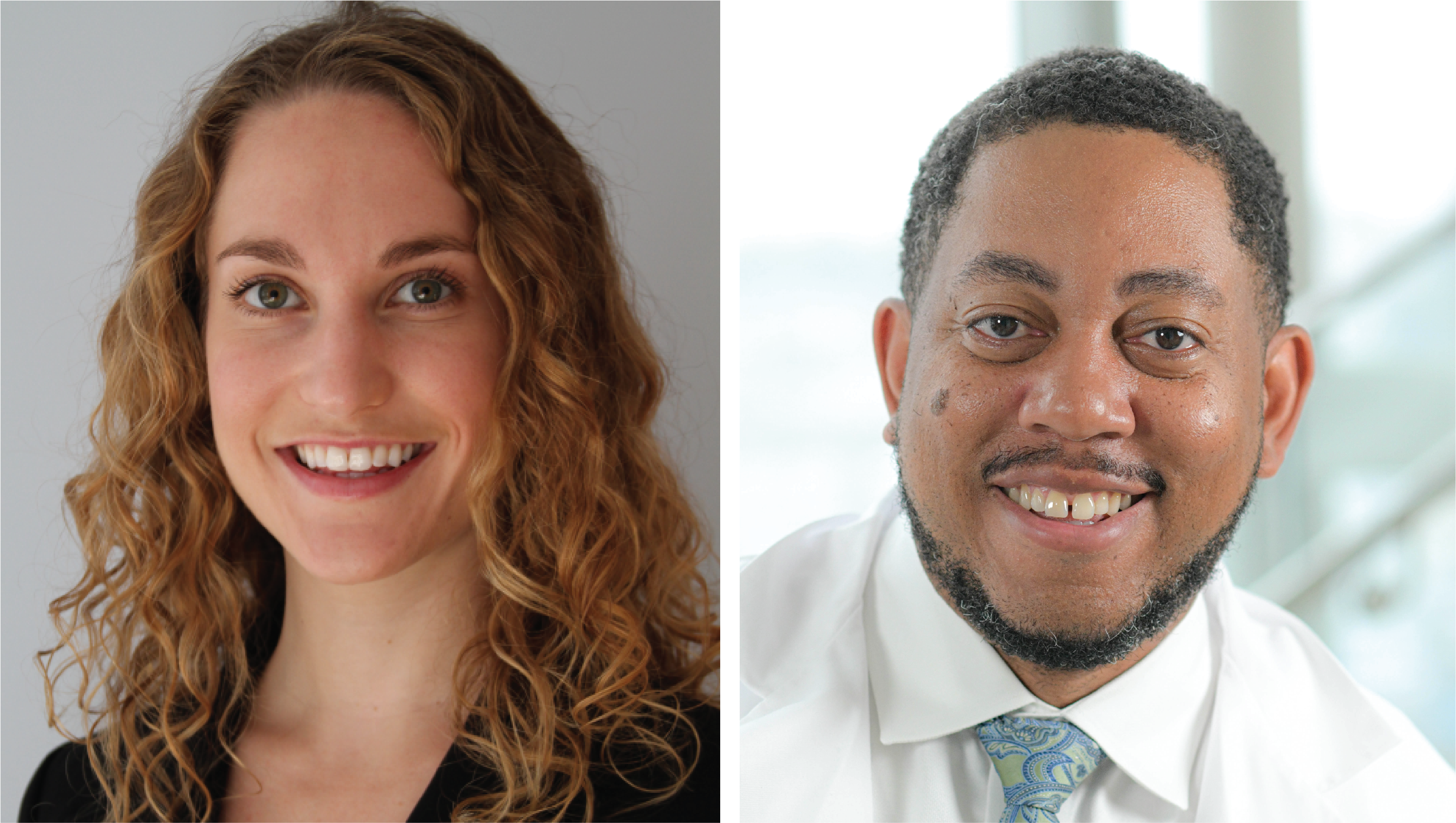 Drs. Lauren Feld and Terrell Johnson