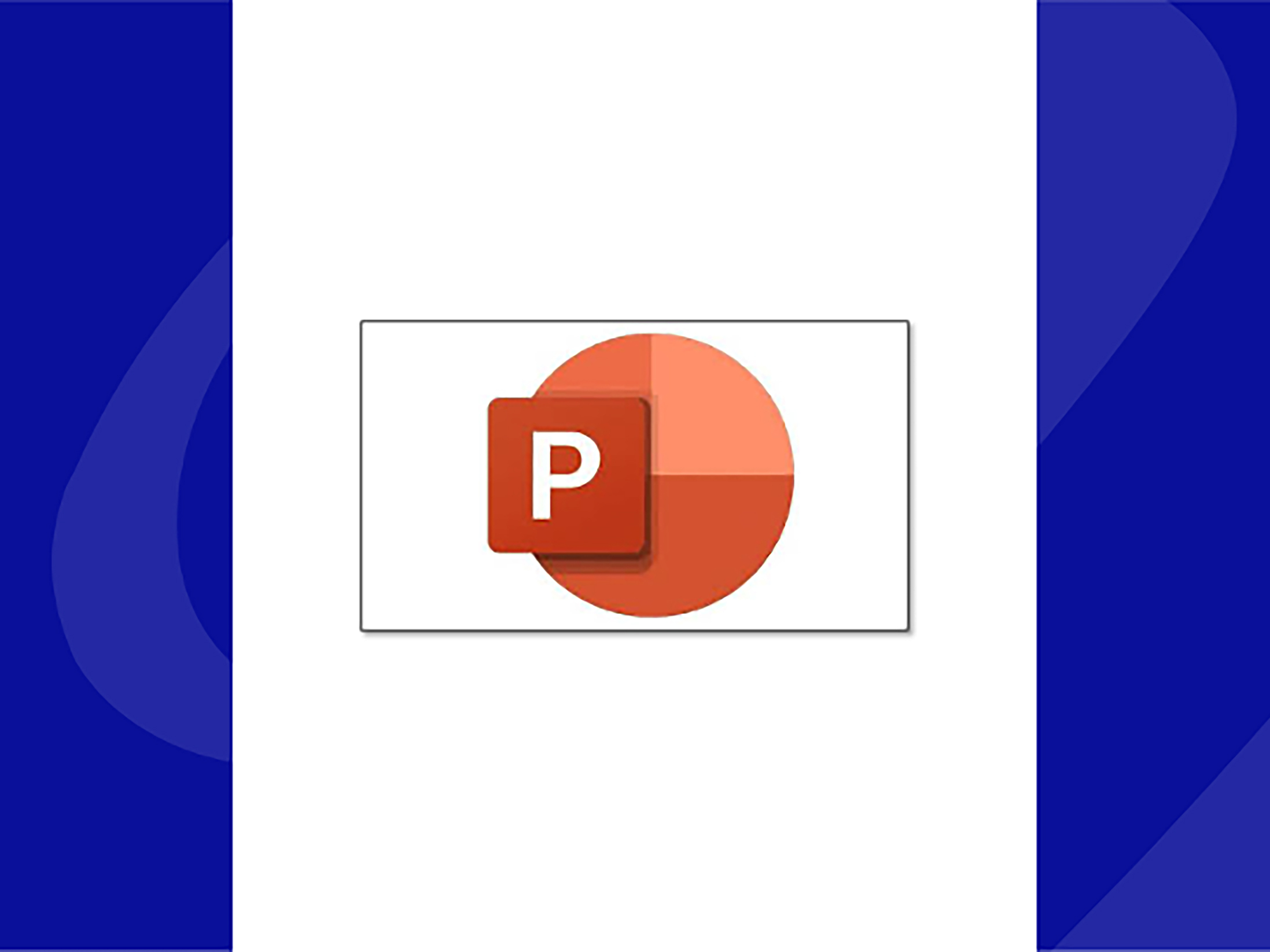 Image with PowerPoint logo