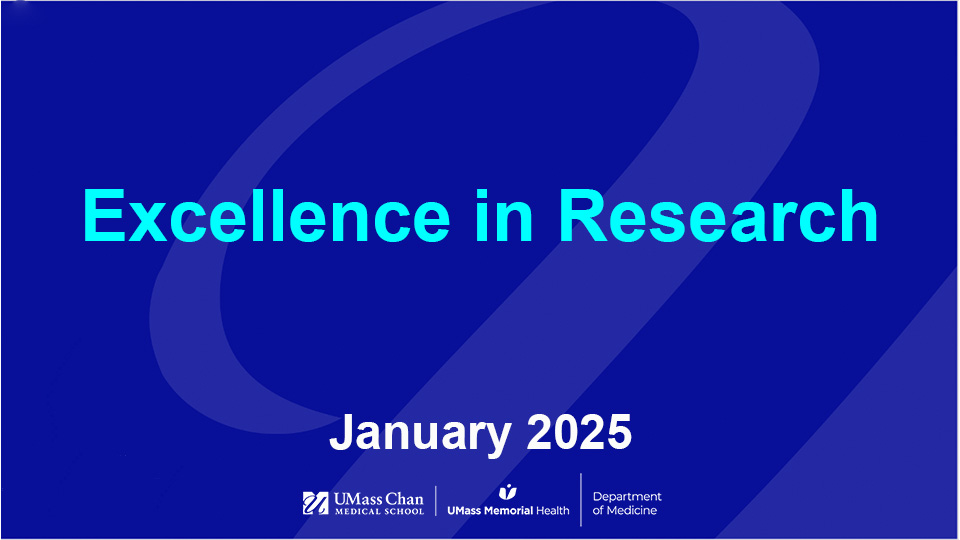  Excellence in Research, January 2025