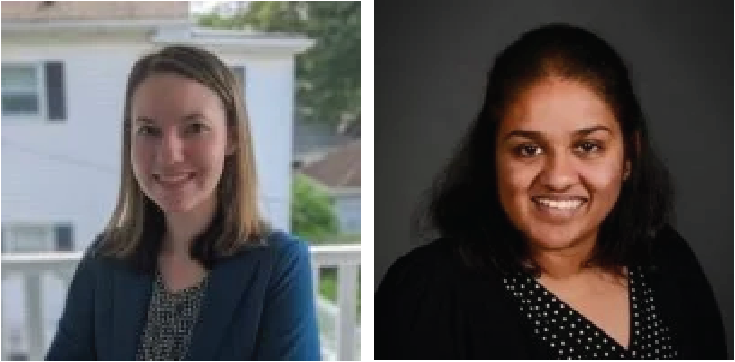 Dr. Megan Orzalli and Pooja Parameswaran