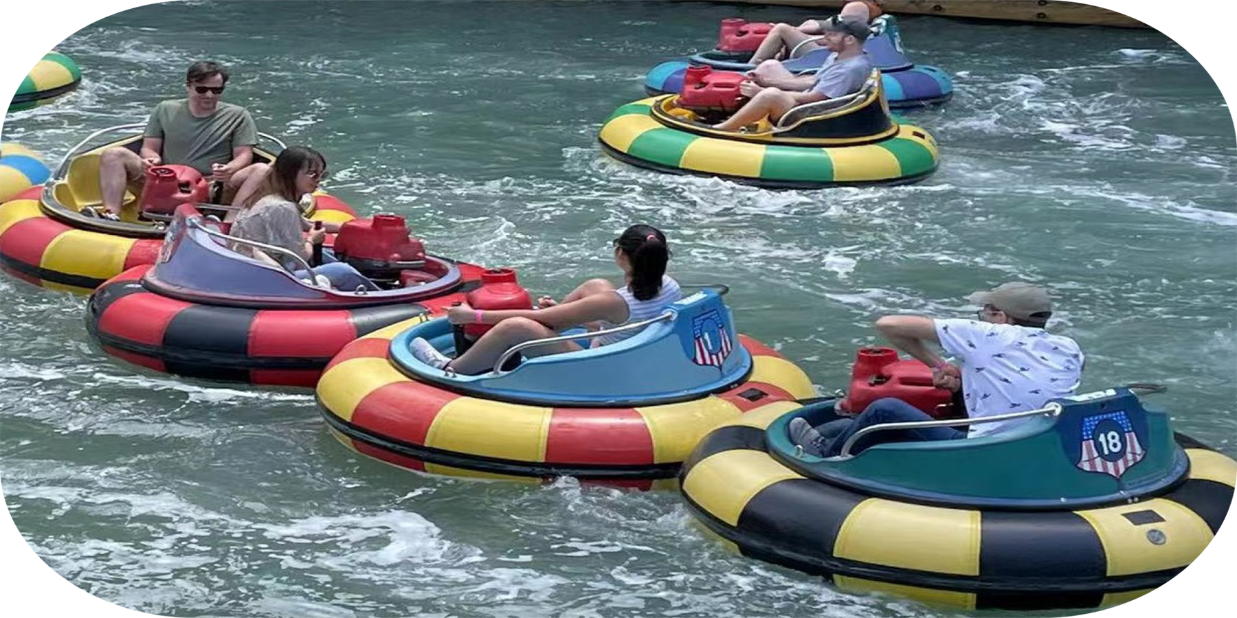 Bumper Boats - Kimball Farms