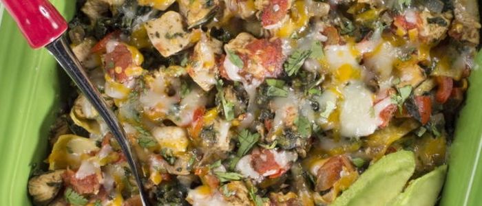 chicken taco bake