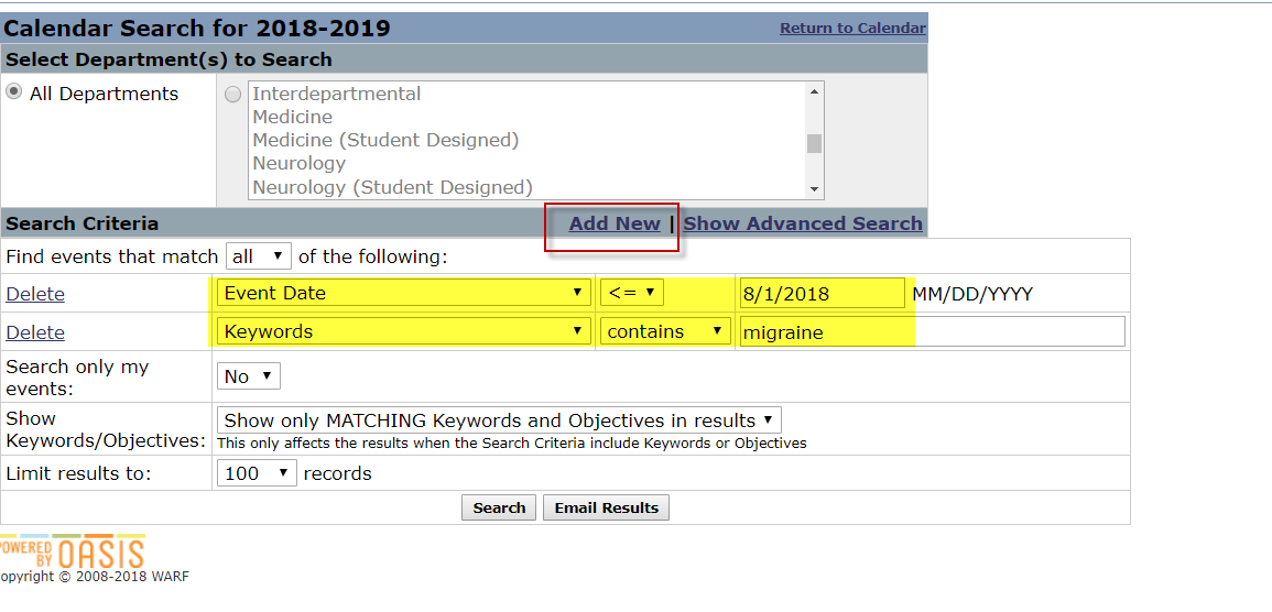 Searching Curriculum