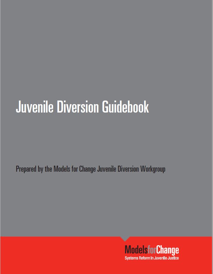 red and grey cover of guidebook