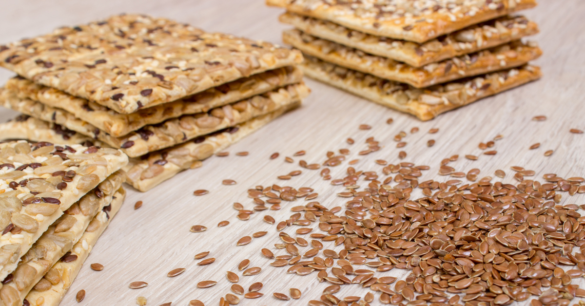 pumpkin flax crackers