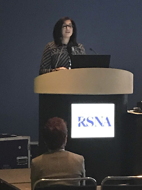 Dr. Carolynn DeBenedectis at RSNA