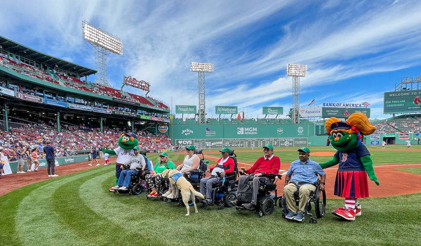 Kalluri at Red Sox SCI Awareness