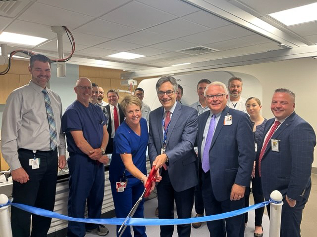 Ribbon cutting new ED CT