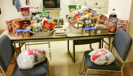 Thanksgiving Baskets  Hahnemann, Westboro & Milford Radiology Departments