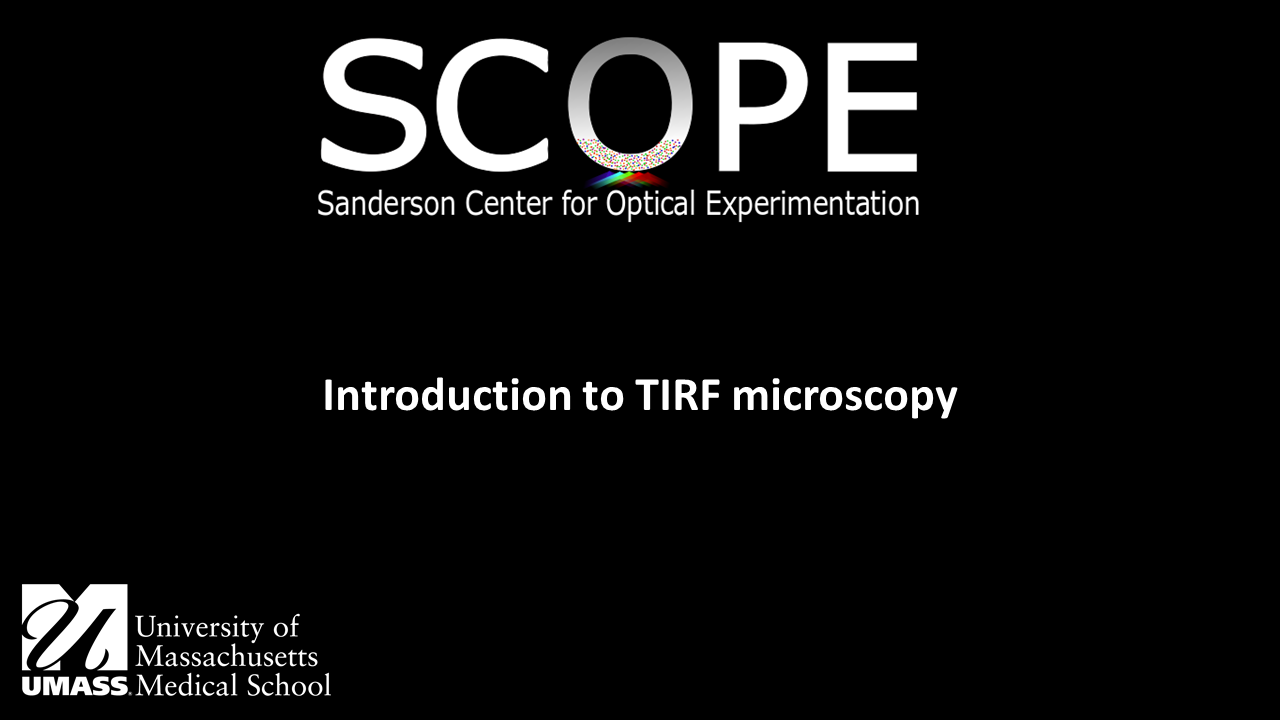 Intro to TIRF