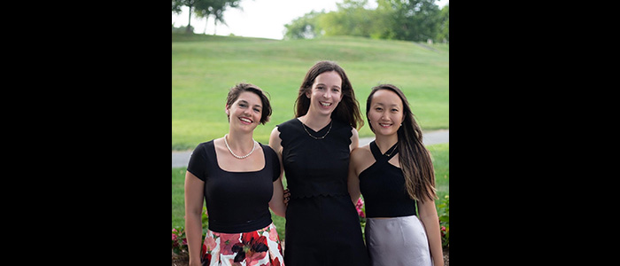 3 Residents at graduation