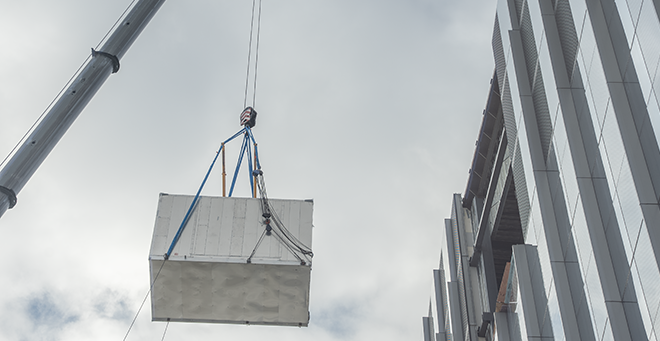 Massive air handling units will save energy at new education and research building