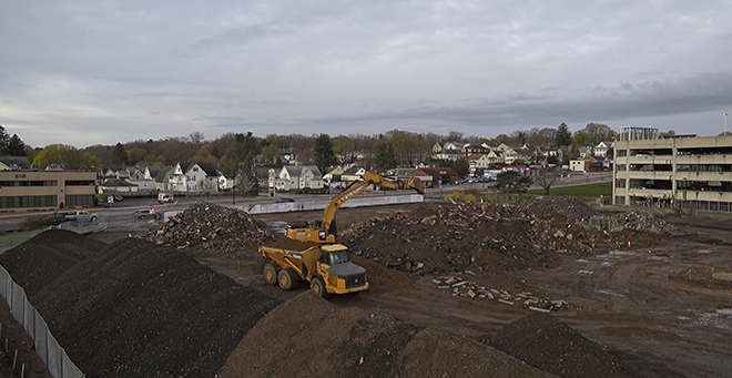 VA project update: Garage modifications and site work ongoing