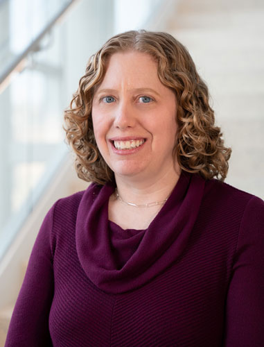 Rebecca Artinian, PA-C, supporting patients in the Duchenne Program