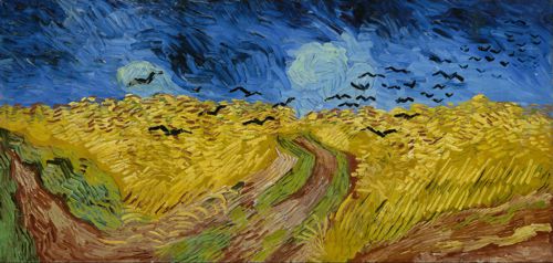 VanGogh Wheatfield with Crows